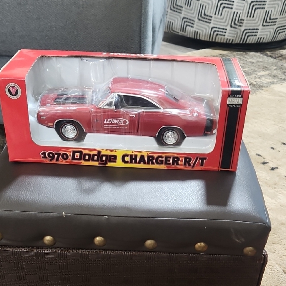 1970 Dodge Charger R/T Model Car - Red